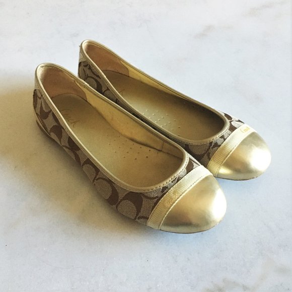 New! Coach Cecile signature ballet flat shoe NWOT - Picture 5 of 10